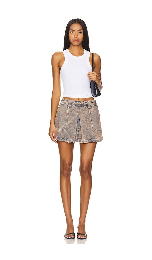 Ivy Pleated Mini Skirt in . Taglia 23. Also in 24 - GRLFRND - Modalova