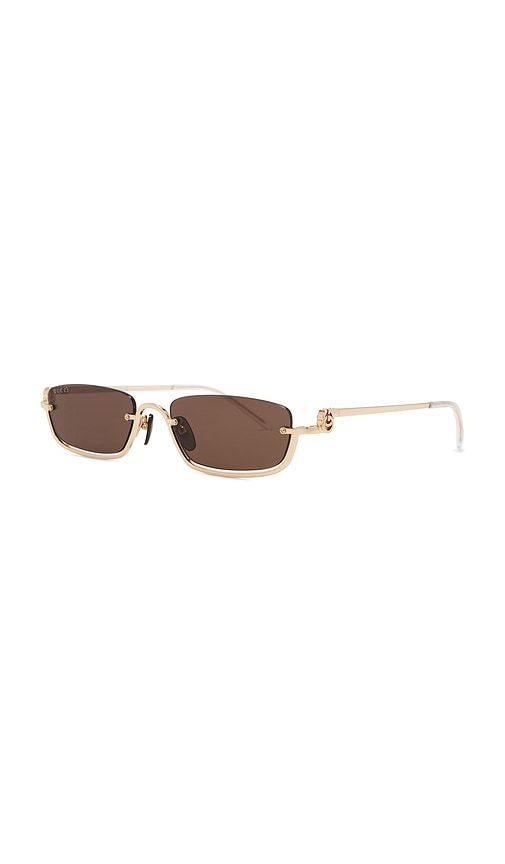Rectangular Sunglasses in - Gucci - Modalova