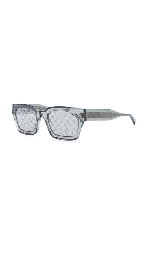 G Monogram Rectangular Sunglasses in - Gucci - Modalova
