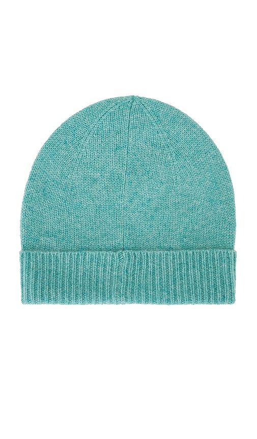 Rib Cuff Beanie in Blue - Guest In Residence - Modalova