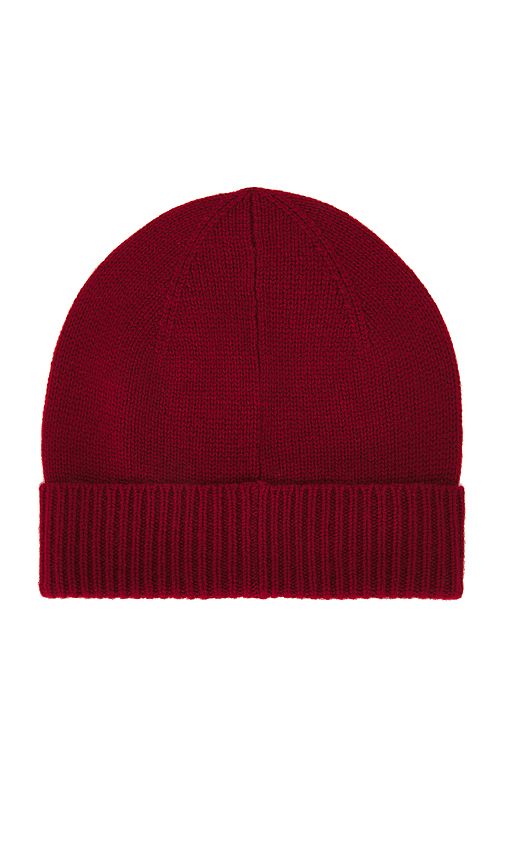 Rib Cuff Beanie in Red - Guest In Residence - Modalova
