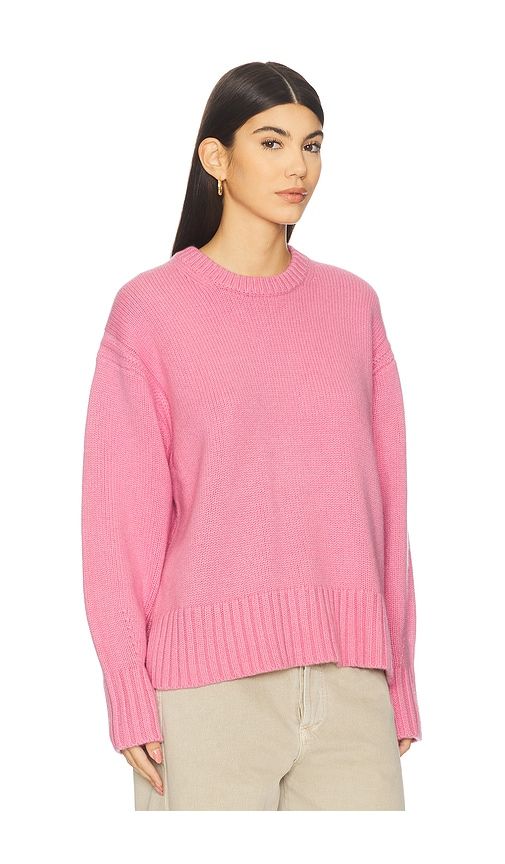 Cozy Crew Sweater in Pink. - size L (also in XL) - Guest In Residence - Modalova