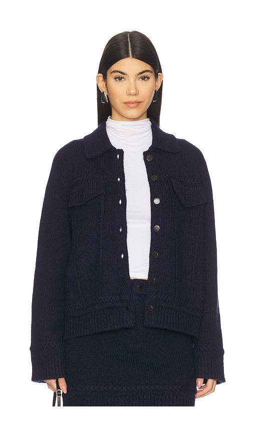 Jean Jacket in Navy. - size L (also in XL) - Guest In Residence - Modalova