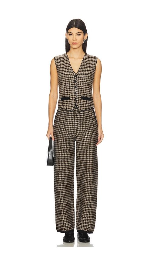 Houndstooth Tailored Trouser in . Taglia L. Also in M, S, XL, XS - Guest In Residence - Modalova