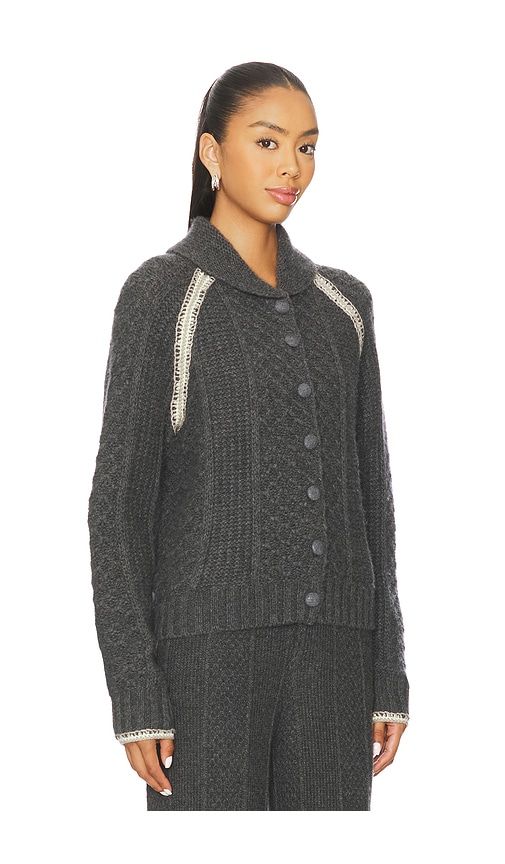 Marlowe Cable Cardigan in . - size S (also in XL) - Guest In Residence - Modalova