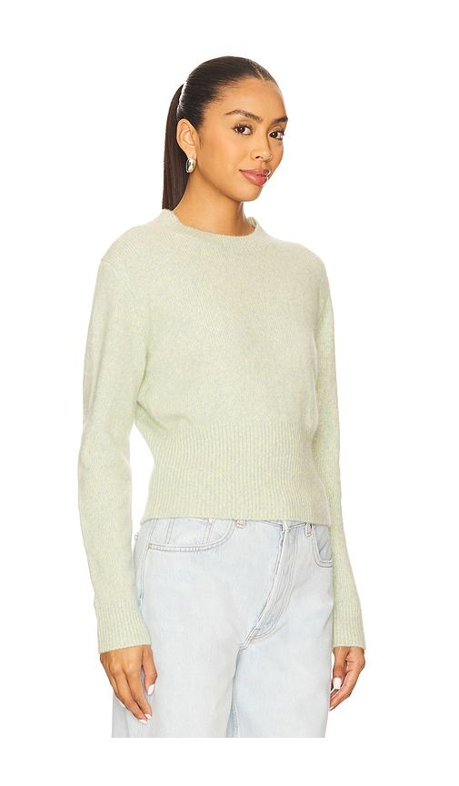 Alina Crew Sweater in Green. - size S (also in L) - Guest In Residence - Modalova