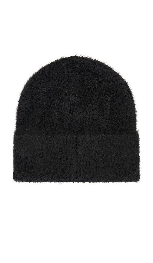 Happy Caps Furry Beanie in Black - Happy Caps - Modalova