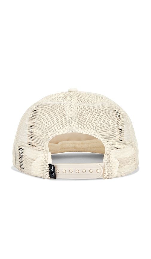Smile For A While Trucker Hat in Cream - Happy Caps - Modalova