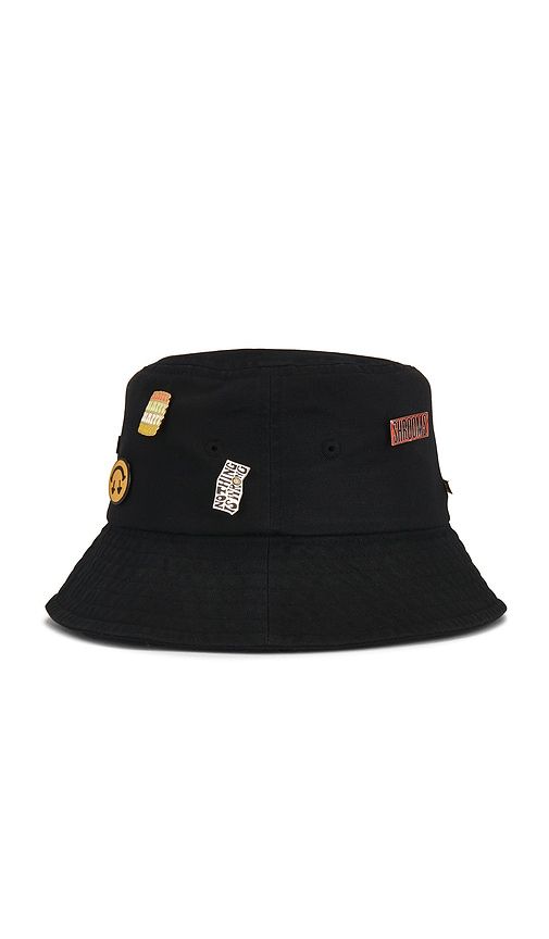 Happy Caps Pin Bucket Hat in Black - Happy Caps - Modalova