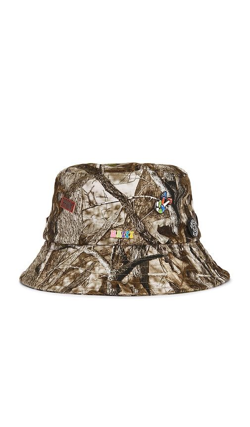 Happy Caps Pin Bucket Hat in Green - Happy Caps - Modalova