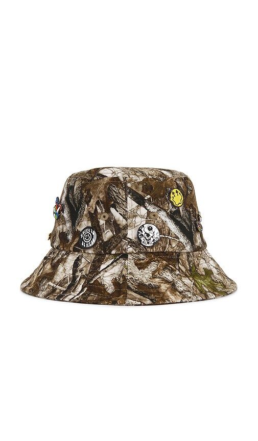 Happy Caps Pin Bucket Hat in Green - Happy Caps - Modalova