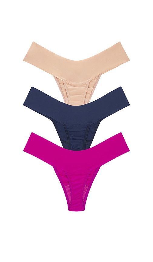 Low Rise Thong 3 Pack in Pink. - size L (also in XS) - Hanky Panky - Modalova