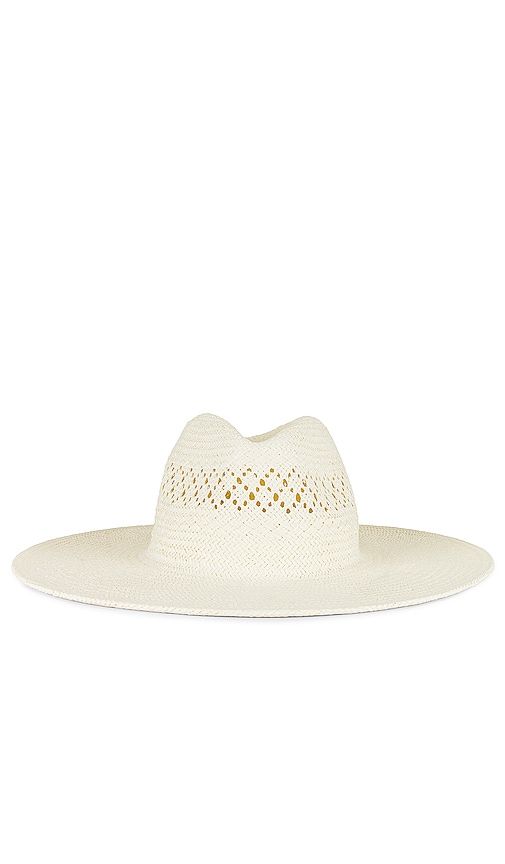 Luxe Packable Sun Hat in White - Hat Attack - Modalova