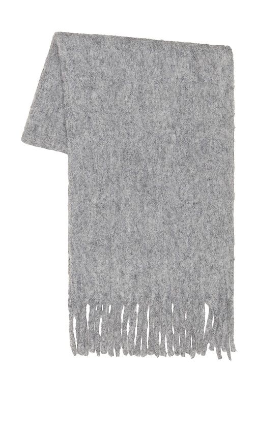 Cozy Solid Scarf in Grey - Hat Attack - Modalova