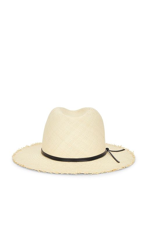 Fringed Pammy Panama in Neutral - Hat Attack - Modalova