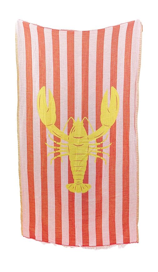 Novelty Towel in Yellow,Orange - Hat Attack - Modalova