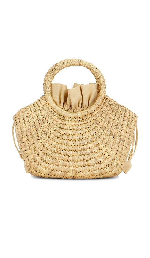 Janie Shell Top Handle Bag in Neutral - Hat Attack - Modalova
