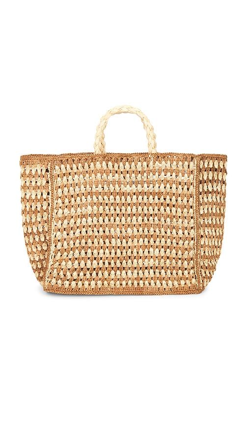 Melody Tote Bag in Tan,Neutral - Hat Attack - Modalova