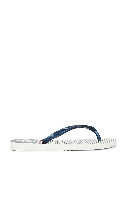 Slim Nautical Sandal in Navy. - size 35/36 (also in 37/38, 39/40, 41/42) - Havaianas - Modalova