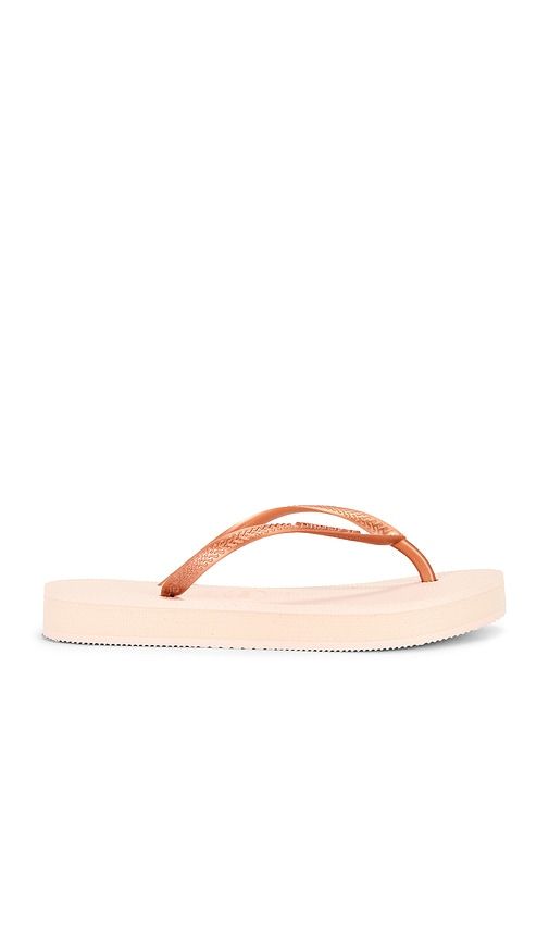 Slim Flatform Sandal in Rose. - size 39/40 (also in 41/42) - Havaianas - Modalova
