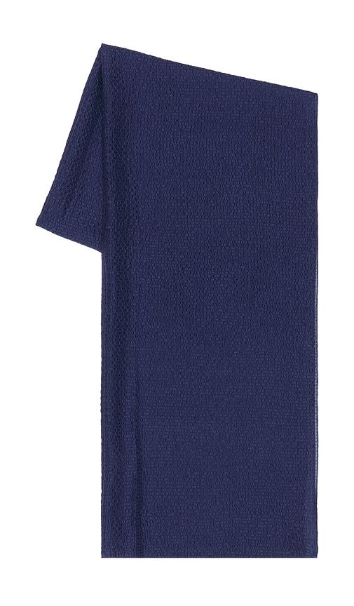 HANNE BLOCH Square Scarf in Navy - HANNE BLOCH - Modalova