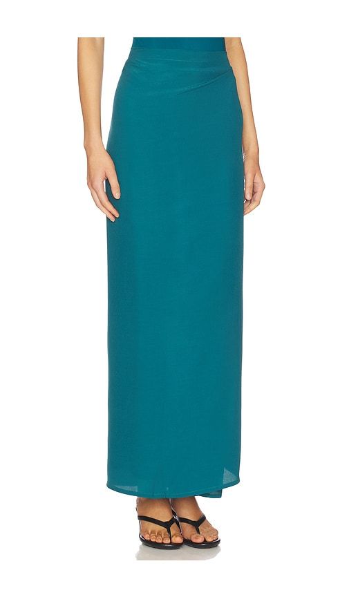 Panneaux Skirt in Teal. - size L (also in M, S, XS) - HAIGHT. - Modalova