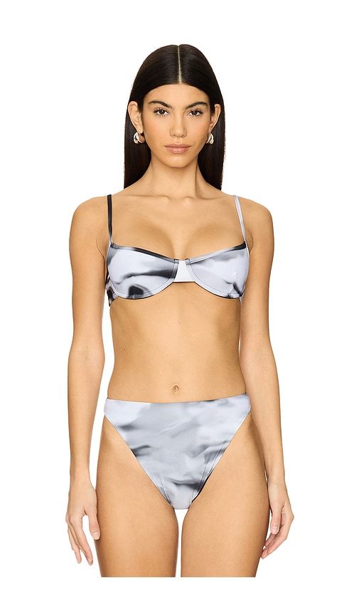 Fran Bikini Top in Grey. - size M (also in S, XS) - HAIGHT. - Modalova