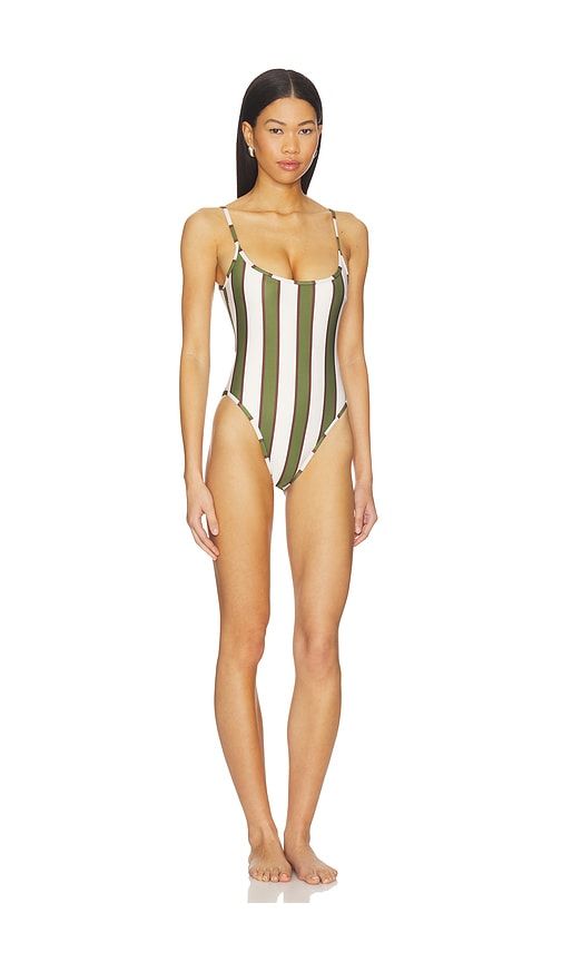 Pipping Thidu Swimsuit in Olive. - size S (also in XS) - HAIGHT. - Modalova