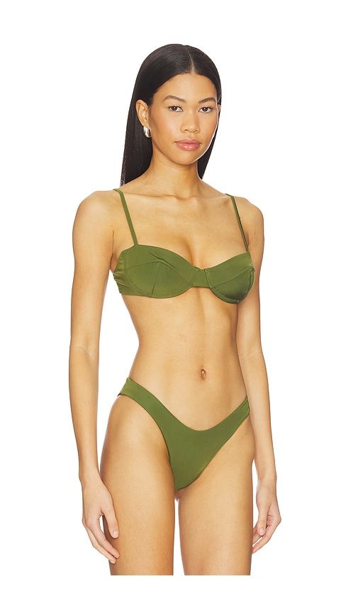 Adjustable Vintage Top in Olive. - size L (also in M, S, XS) - HAIGHT. - Modalova