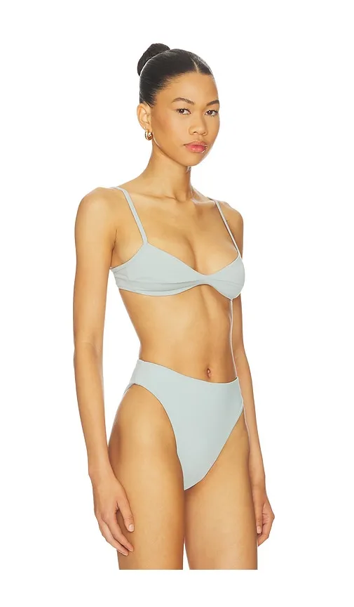 Monica Bikini Top in Baby Blue. - size L (also in M, S, XS) - HAIGHT. - Modalova