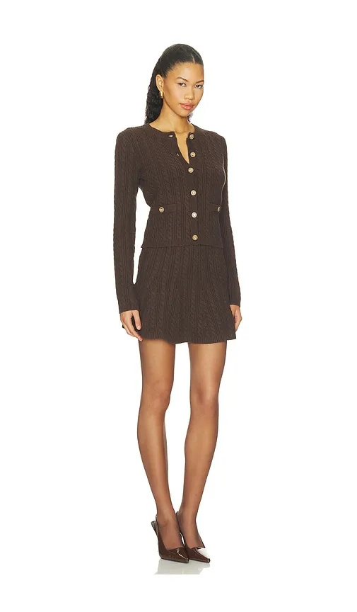 Cardella Two Piece in Chocolate. - size L (also in M, S, XL, XS) - HEARTLOOM - Modalova