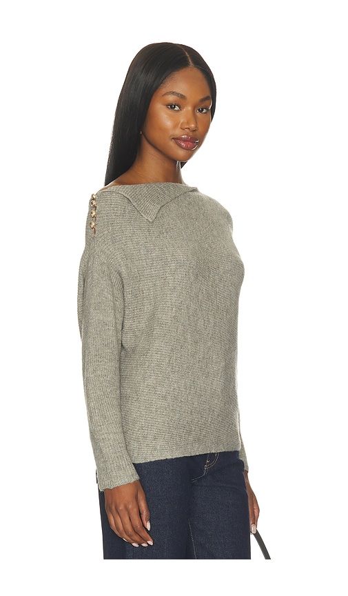 Emilia Sweater in Grey. - size L (also in M, S, XL, XS) - HEARTLOOM - Modalova