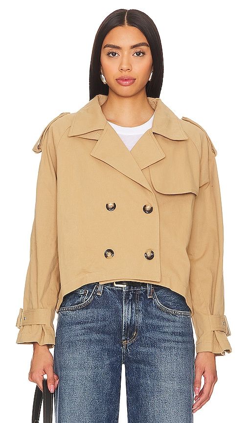 Emma Jacket in Tan. - size L (also in M, S, XL, XS) - HEARTLOOM - Modalova