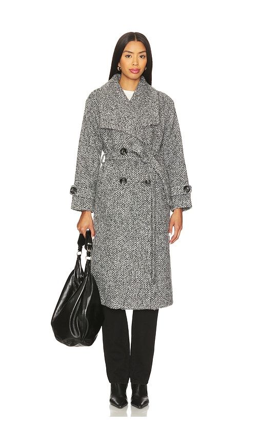 Tiffie Coat in Grey. - size L (also in M, S, XL, XS) - HEARTLOOM - Modalova