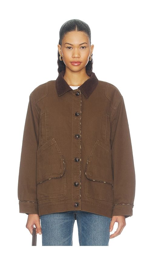 Basha Jacket in Brown. - size L (also in M, S, XL, XS) - HEARTLOOM - Modalova