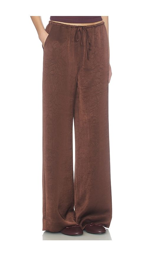 Kairi Pant in Chocolate. - size L (also in M, S, XL, XS) - HEARTLOOM - Modalova