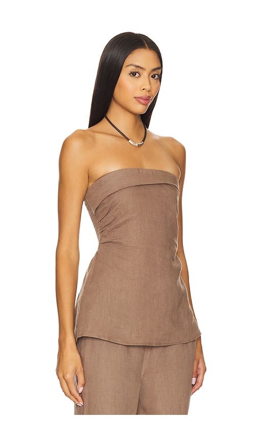 Corinne Top in Brown. - size M (also in S, XS) - HEARTLOOM - Modalova