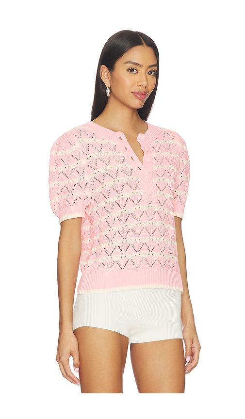 Verano Top in Pink,White. - size L (also in M, S, XS) - HEARTLOOM - Modalova