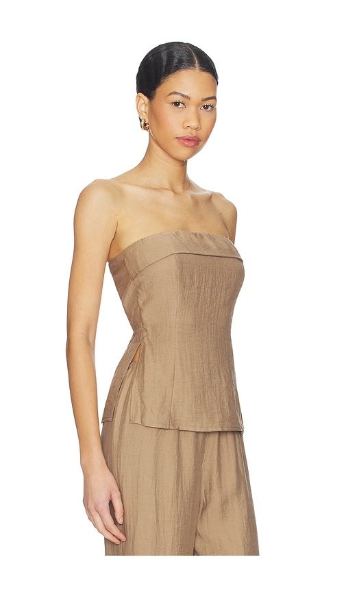 Anne Top in Brown. - size L (also in M, S, XL, XS) - HEARTLOOM - Modalova