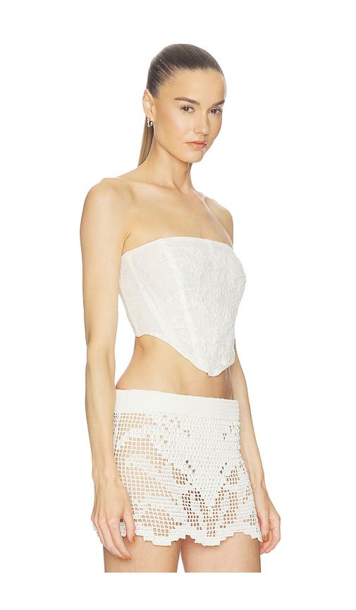 Feather Lace Corset in . - size L (also in M, S, XL, XS) - HAELO - Modalova