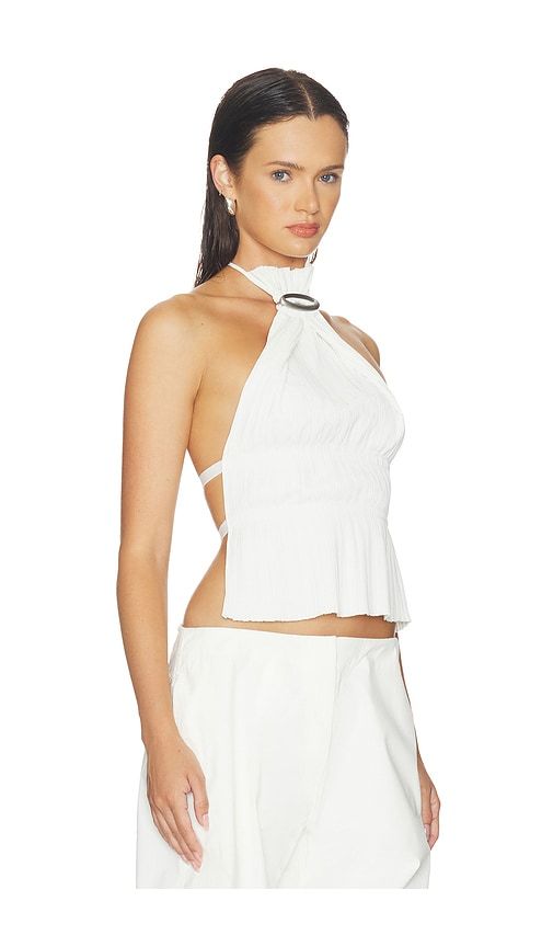 Halo Pleat Halter Top in . - size L (also in M, S, XL, XS, XXS) - HAELO - Modalova