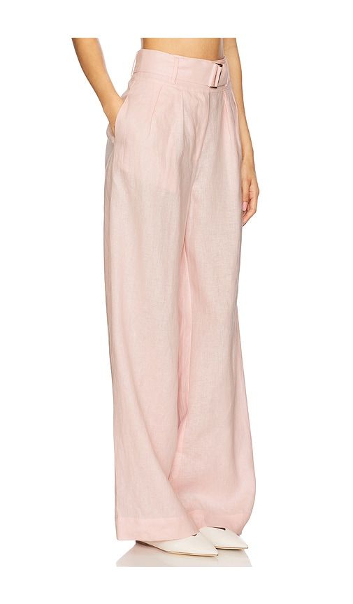 Alina Pant in Blush. - size 0 (also in 2, 4, 6, 8) - HEVRON - Modalova