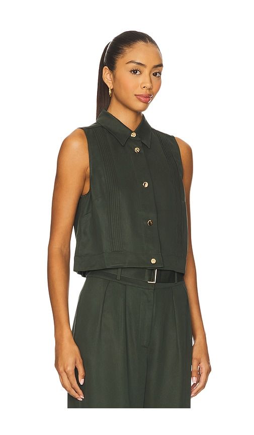 Vera Top in Dark Green. - size L (also in M) - HEVRON - Modalova