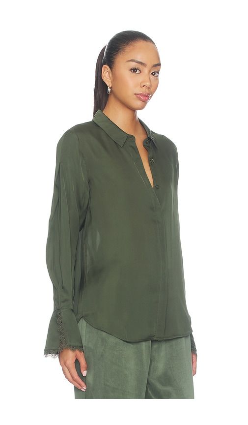Soraya Shirt in Green. - size L (also in M, S, XS) - HEVRON - Modalova