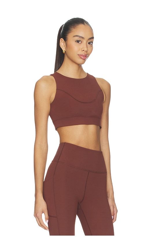 Kara Sports Bra in Brown. - size L (also in M, S, XS) - Halfdays - Modalova