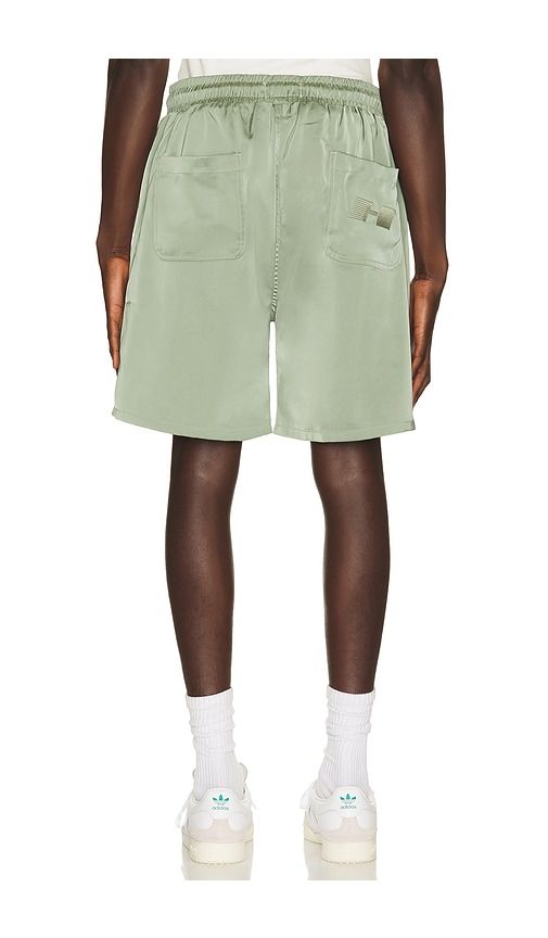 Satin Drawcord 7 Shorts in Green. - size L (also in M, S, XL/1X, XXL/2X) - Honor The Gift - Modalova