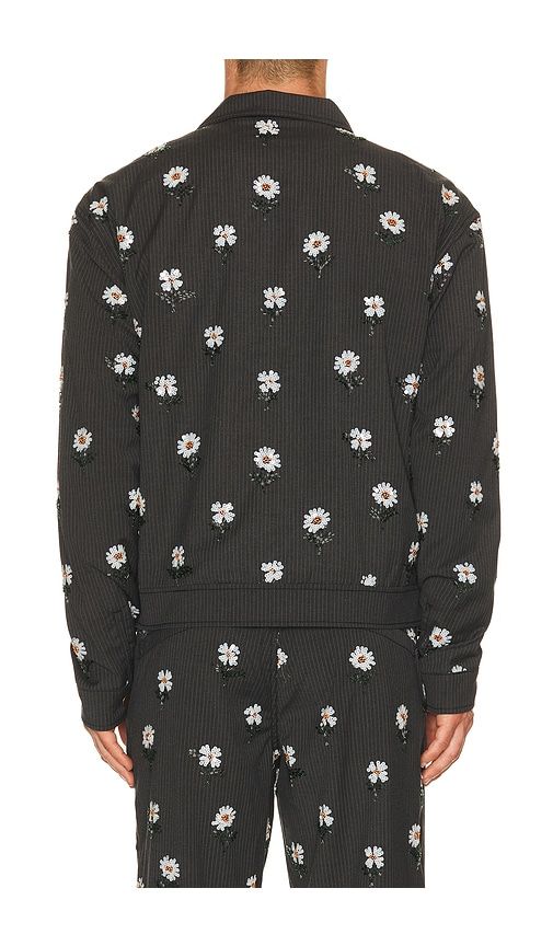 Flowers Beaded Jacket in Grey. - size M (also in XL/1X, XXL/2X) - Honor The Gift - Modalova