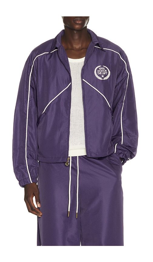 Honeycomb Track Jacket in . - size L (also in M, S, XL/1X, XXL/2X) - Honor The Gift - Modalova