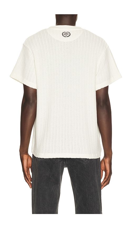 Cable Knit Tee in Cream. - size L (also in M, S, XL/1X, XXL/2X) - Honor The Gift - Modalova