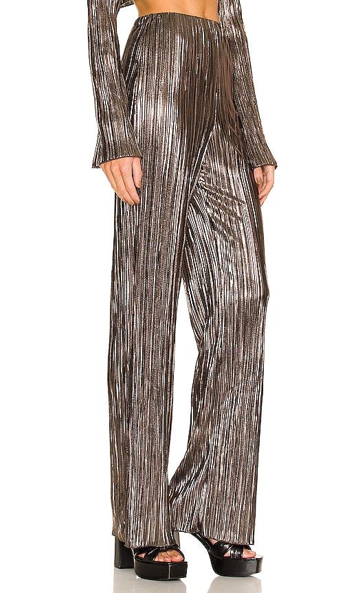 X REVOLVE Lidia Pant in Metallic Silver, grey. - size S (also in XL) - House of Harlow 1960 - Modalova
